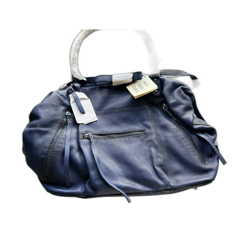 Dark Rinse Free People Emerson Tote Bag, NWT